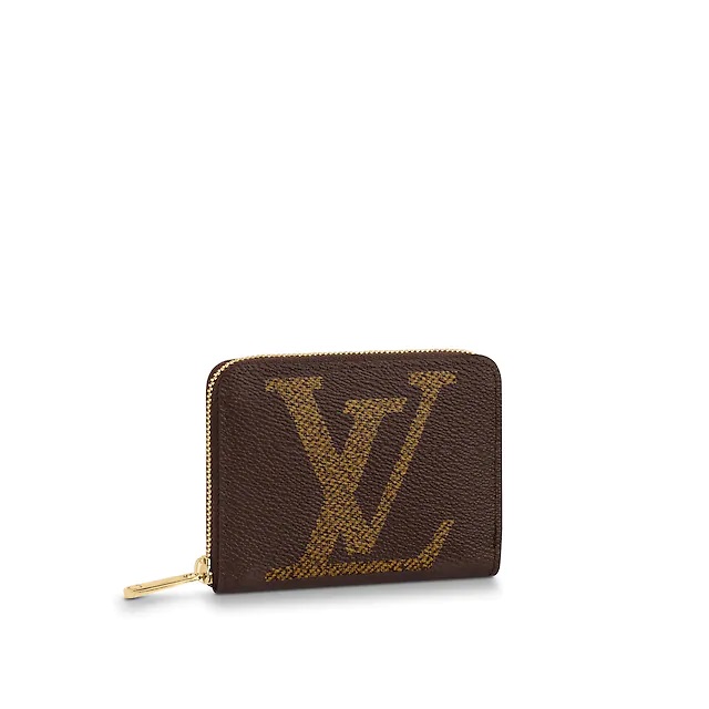 LOUIS VUITTON ジッピー・コインパース モノグラム・ジャイアント キャンバス ゴールド金具 M69354