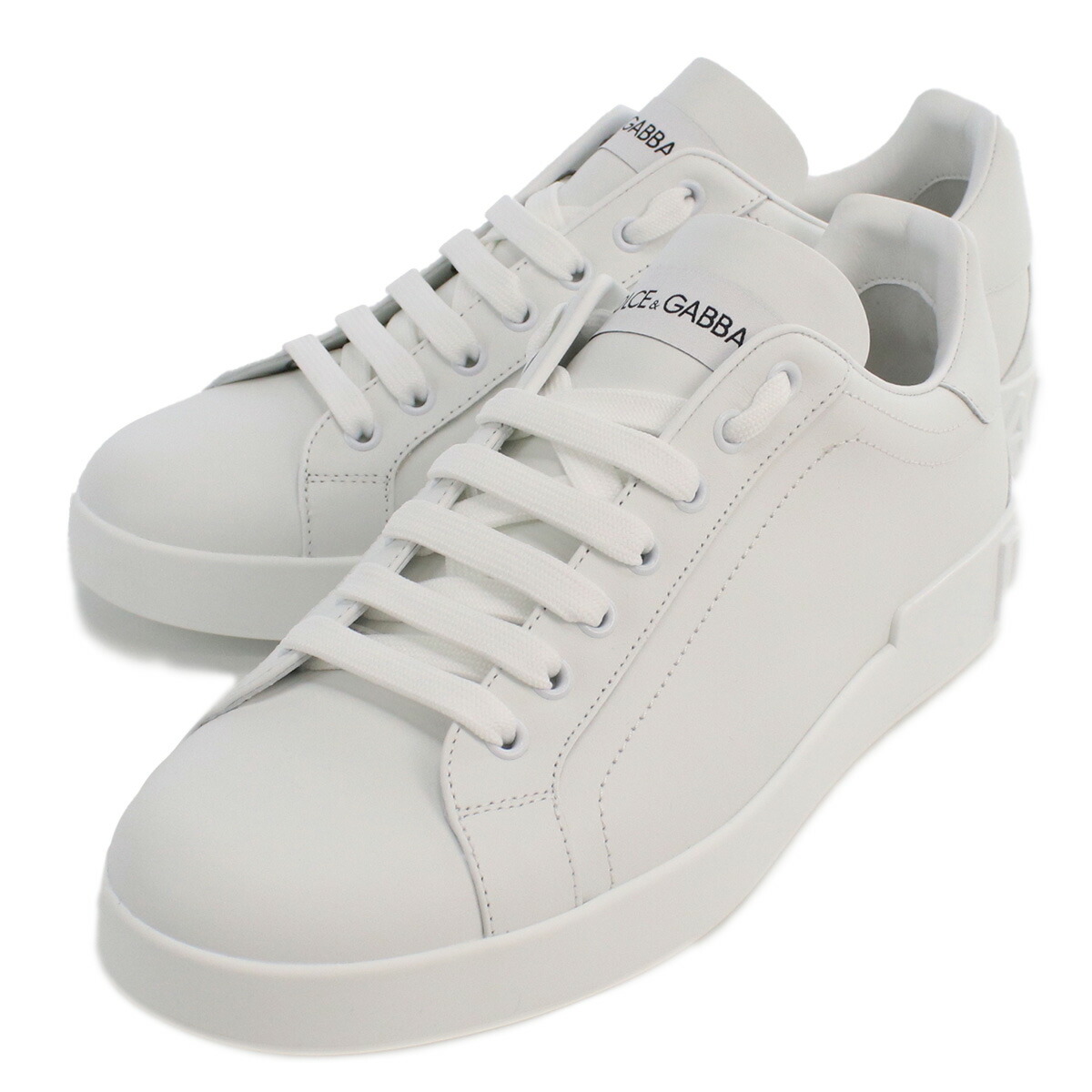 ドルチェ&ガッバーナ DOLCE&GABBANA  メンズ スニーカー 白 ブランド CS1772　A1065　80001 BIANCO ホワイト系 shoes-01