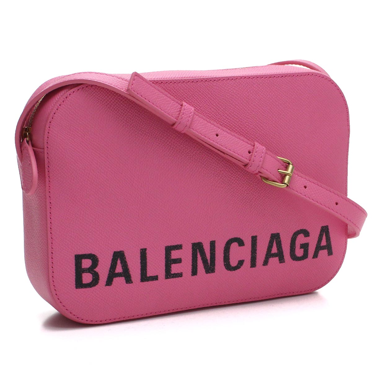 バレンシアガ BALENCIAGA VILLE ビル 斜め掛け ショルダーバッグ 558172 0OTDM 5560 ROSE BUBBG/L NOIR         ブランド ブランドバッグ    ショルダー  colo-01