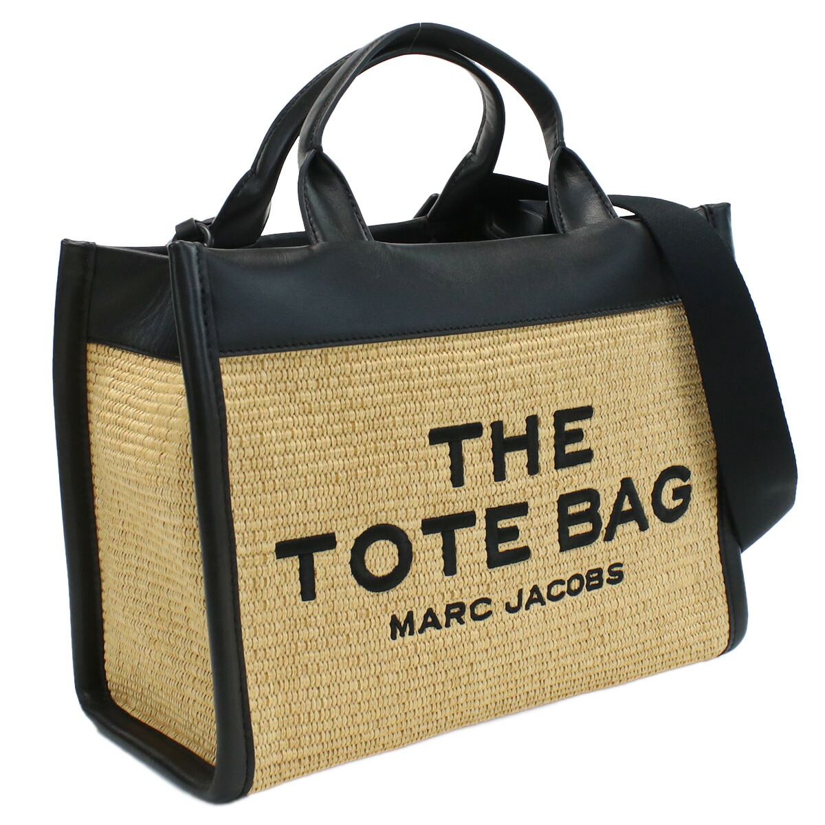 マーク・ジェイコブス MARC JACOBS THE STRAW  TOTE トートバッグ ブランド  2P3HTT014H02　255 NATURAL  bag-01