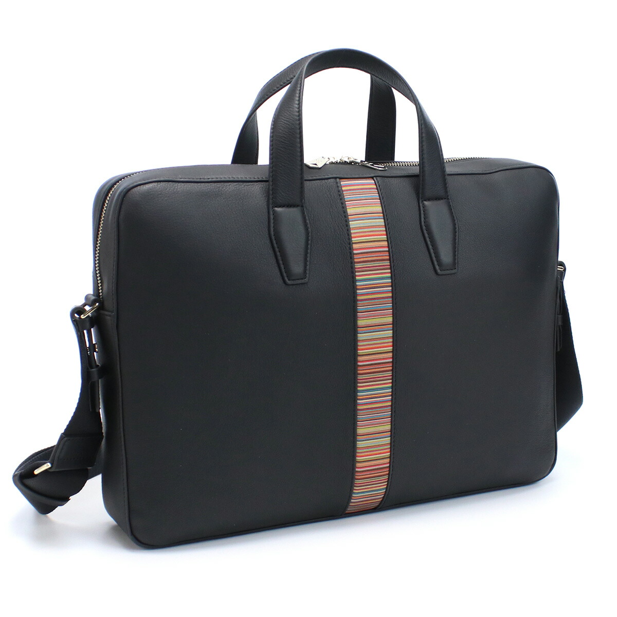 ポールスミス Paul Smith  ブリーフケース ビジネスバッグ ブランド M1A6603 BMULTI 79 BLACK ブラック bag-01 bk-friday gif-03m