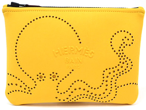 HERMES エルメス ネオバン・プルプ・フィクション PM ポーチ BANANE