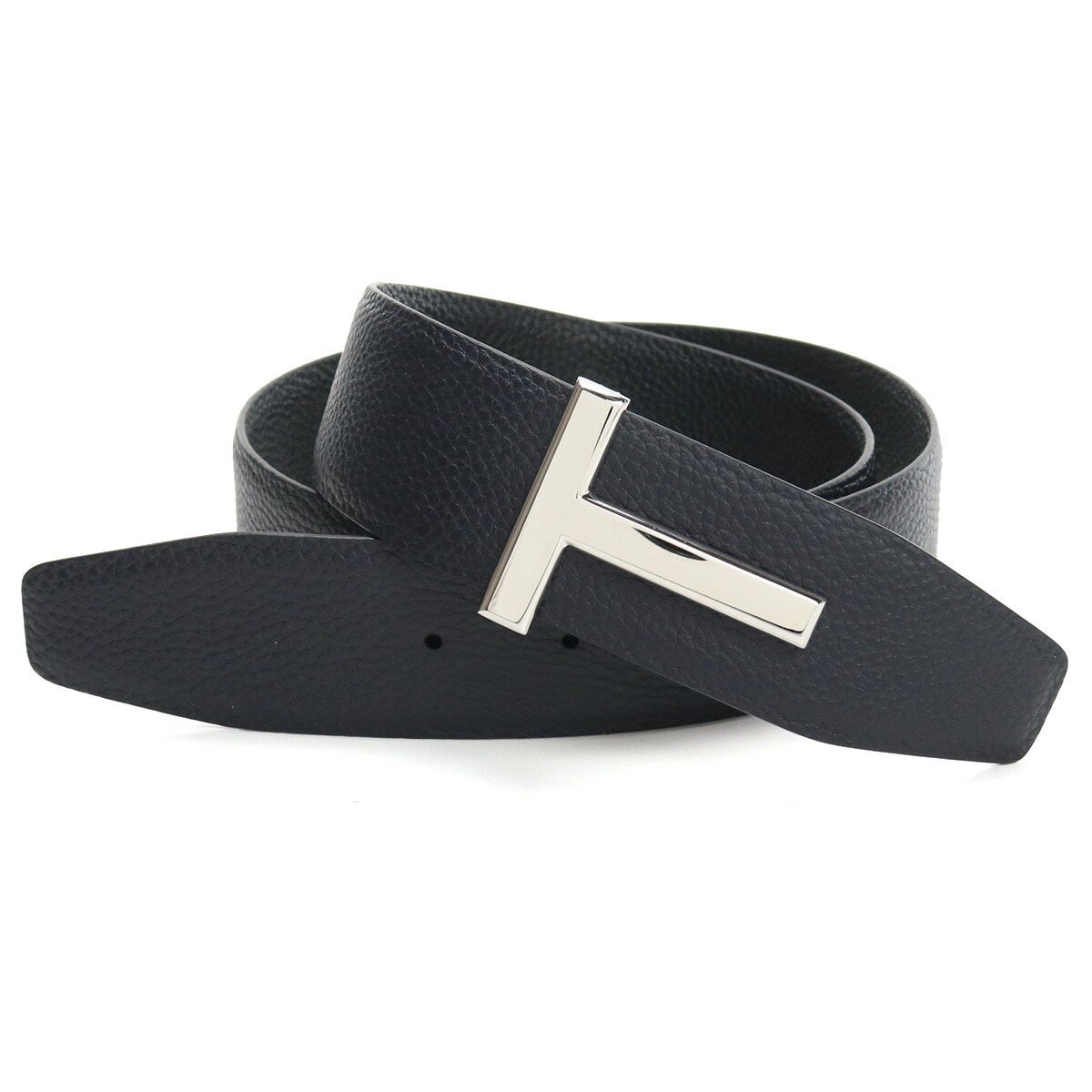 トム フォード TOM FORD  メンズベルト ブランド ベルトTB178P　LCL236　C5901DARK-NAVY ブラック ネイビー系 luxu-01 belt-01