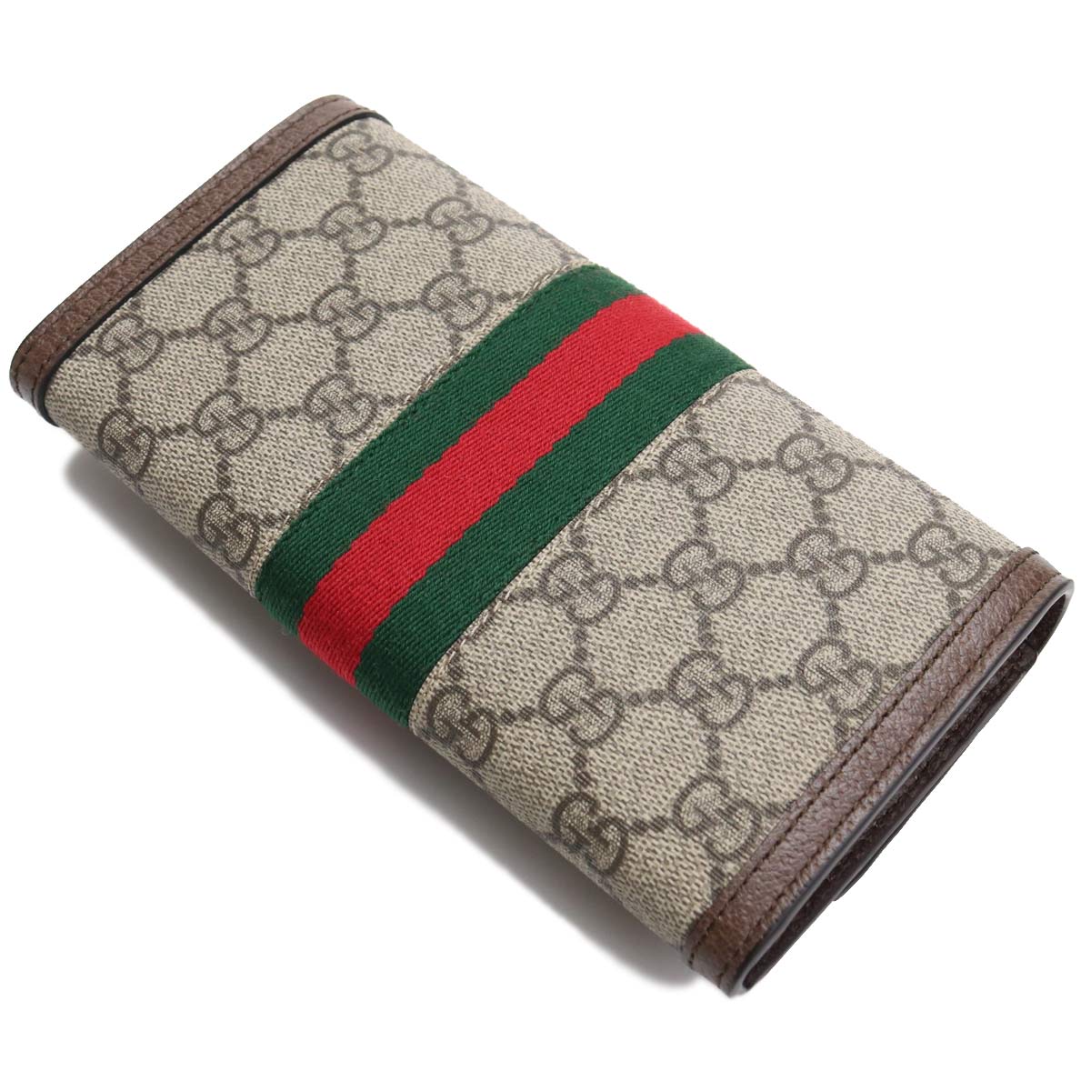 ブランドプラス / グッチ GUCCI OPHIDIA オフィディア 2つ折り長財布