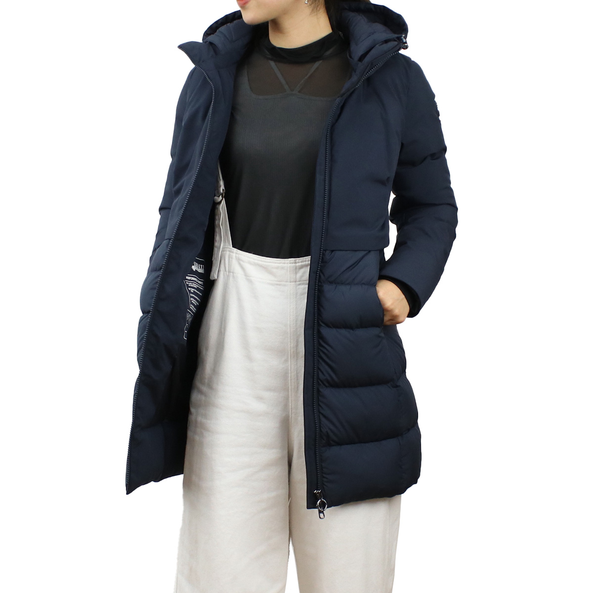 ケープホーン CAPE HORN VICTORIA ダウンコート 52530 400 BLUE レディース ネイビー系 outer-01
