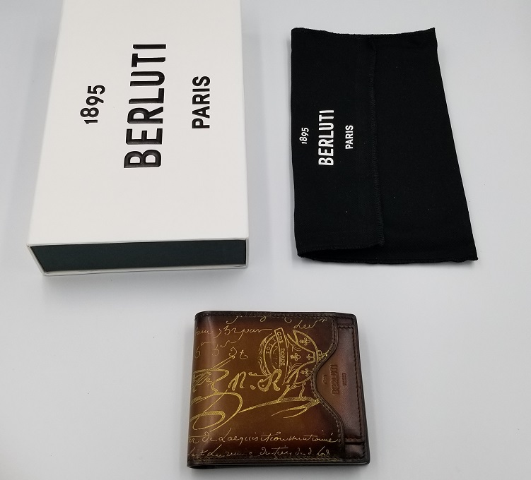 ブランド品卸 / ベルルッティ BERLUTI マコレ 2in1 二つ折り財布