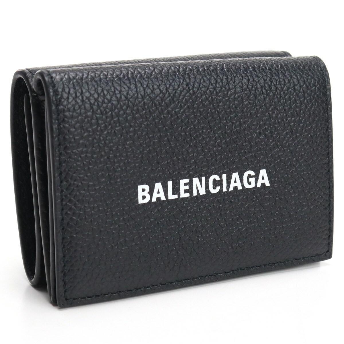 バレンシアガ BALENCIAGA  3つ折り財布 ブランド 財布 594312　1IZI3　1090 ブラック gsw-2 mini-01