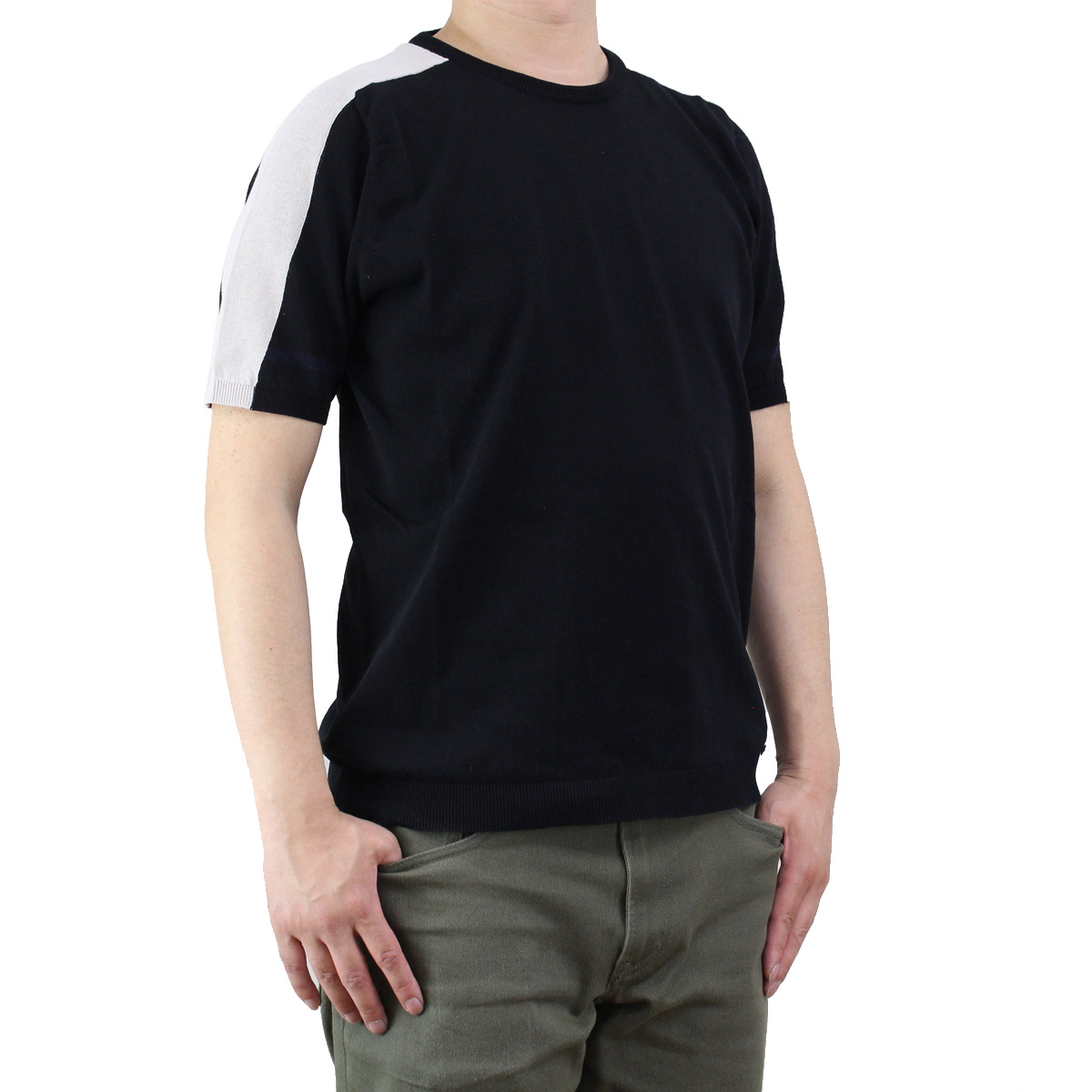 BARK バーク 71B6002 Tシャツ BLACK ブラック メンズコットン100%カラー