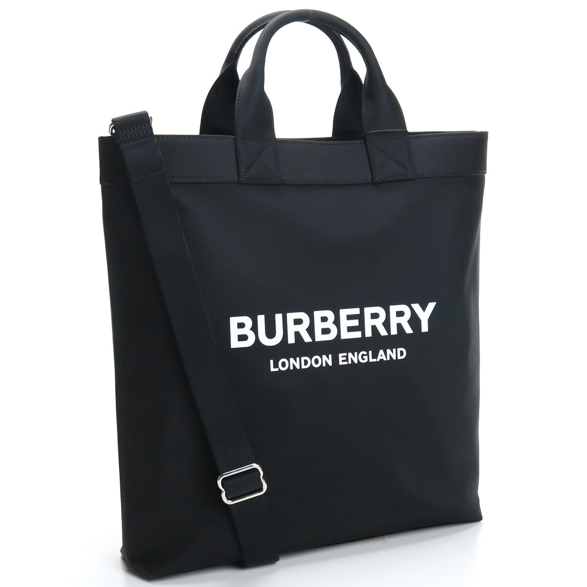 バーバリー BURBERRY  トートバッグ ブランド バッグ 8026233　A1189 BLACK ブラック　bag-01