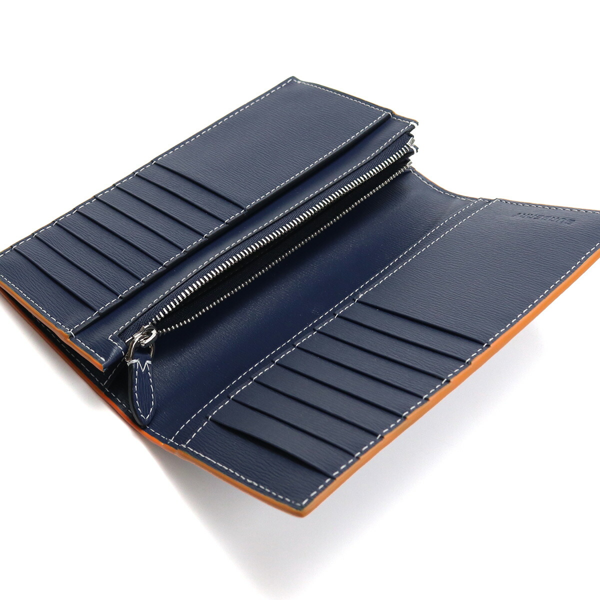 Brands Rapport バーバリー Burberry 2つ折り長財布 小銭入れ付き A1222 Navy ネイビー系 メンズ Brands Rapport バーバリー Burberry 2つ折り長財布 小銭入れ付き A1222 Navy ネイビー系 メンズ
