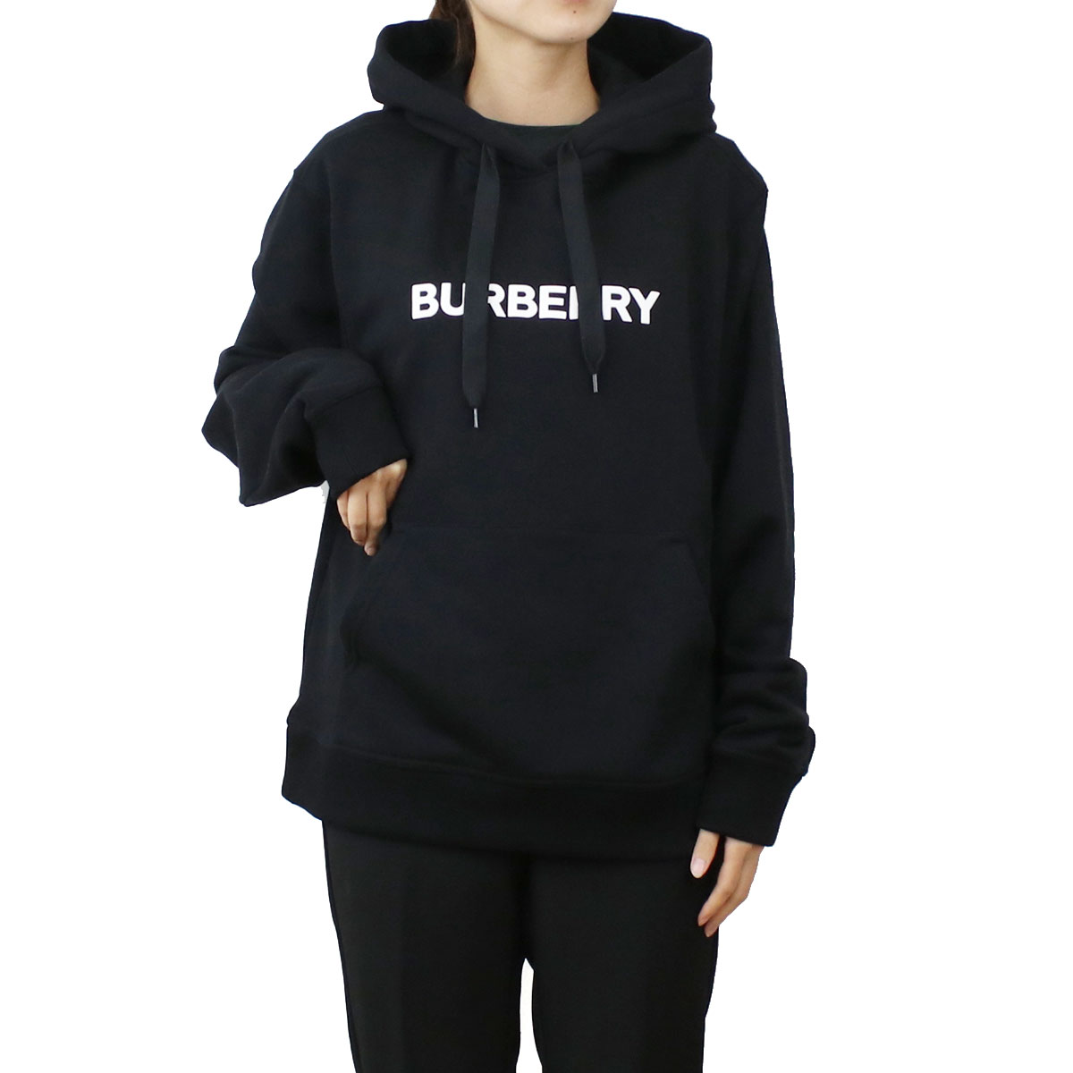 バーバリー BURBERRY  レディース－パーカー ブランド 8054386 A1189 BLACK ブラック apparel-01