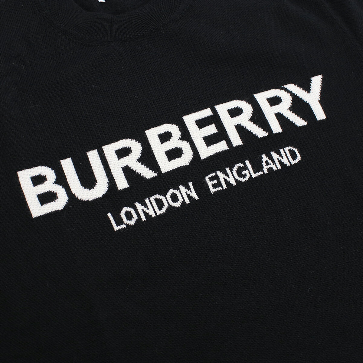 Armerie Boutique バーバリー BURBERRY メンズ－セーター，ニット ブランド ロゴ入り 8054896 A1189  BLACK ブラック warm-04