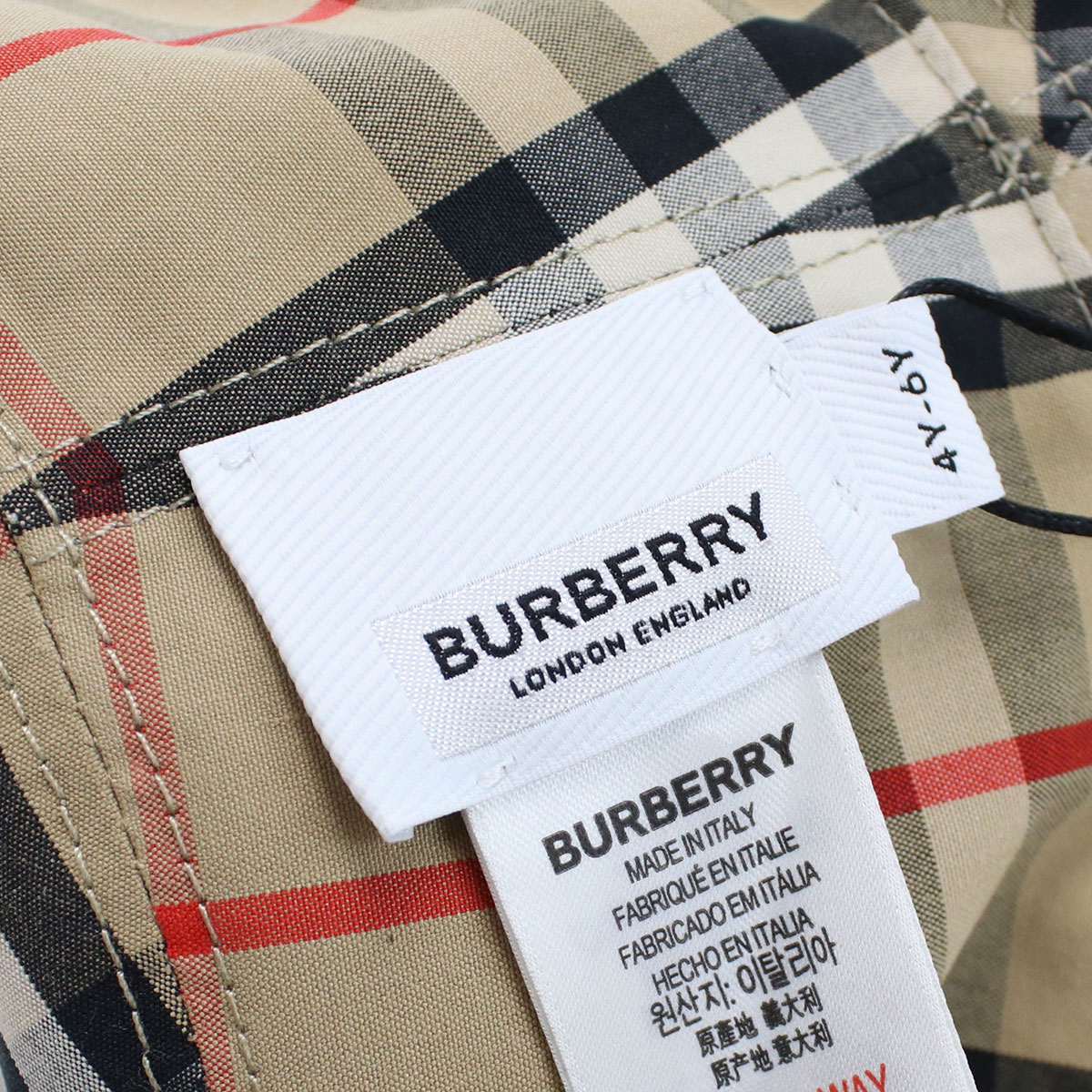 ブランドプラス / バーバリー BURBERRY キッズ－ハット リバーシブル ...