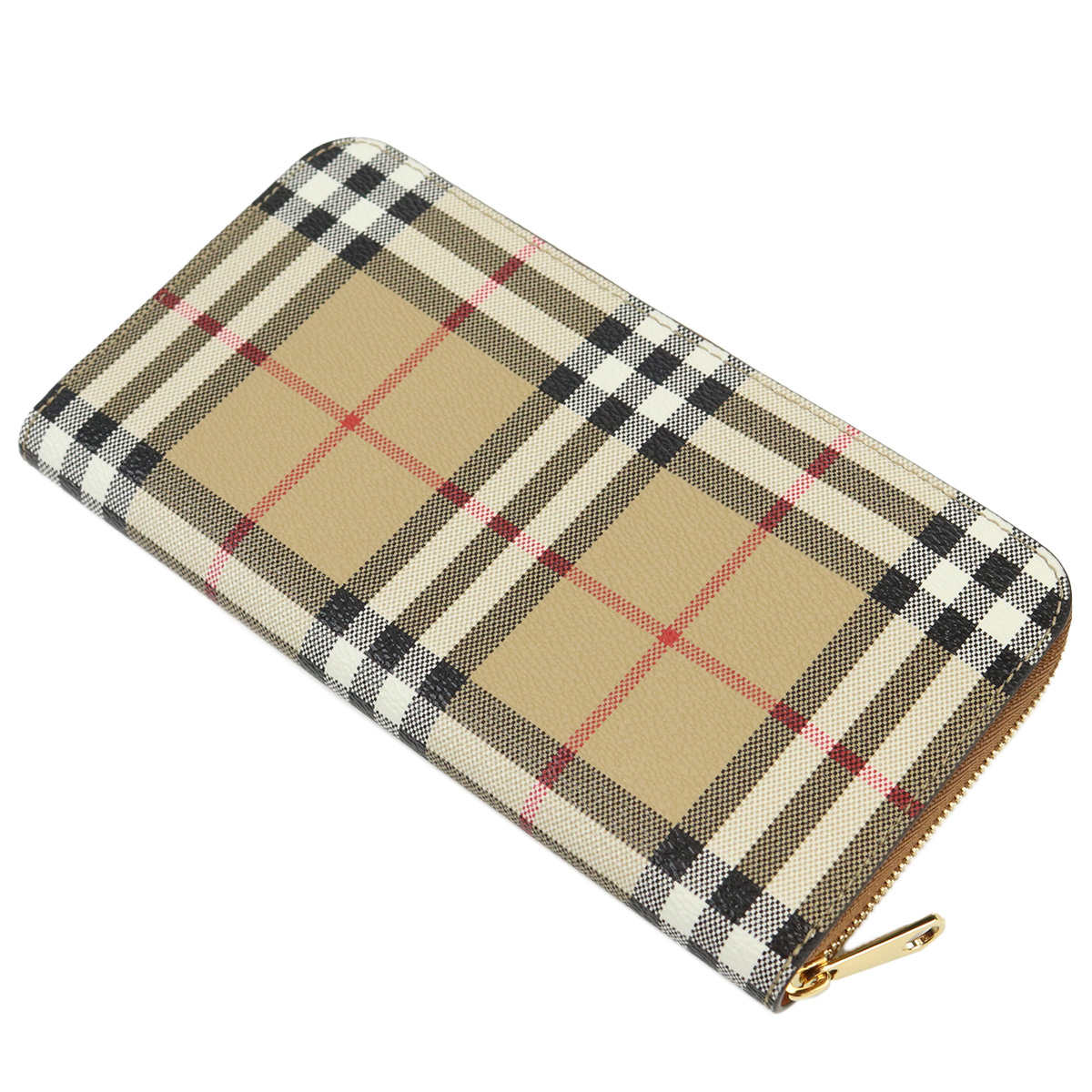 ブランドプラス / バーバリー BURBERRY 長財布ラウンドファスナー