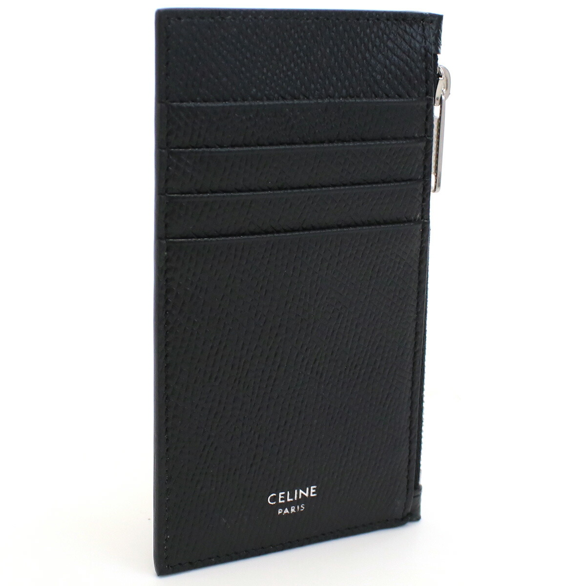 セリーヌ CELINE  カードケース ブランド フラグメントケース 10B68　3BEL　38SI BLACK ブラック