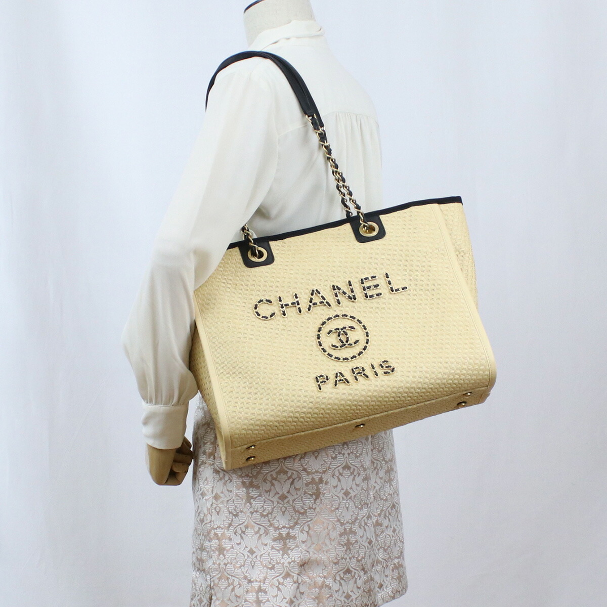 ブランドプラス / シャネル CHANEL トートバッグ ブランド ドーヴィル