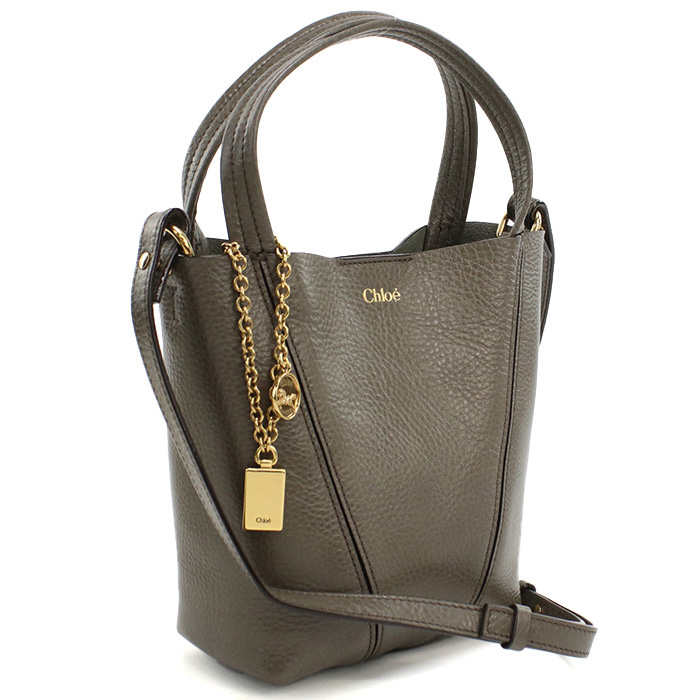 Chloe クロエ トートバッグ CH25SS812N84 036 レディース グレー