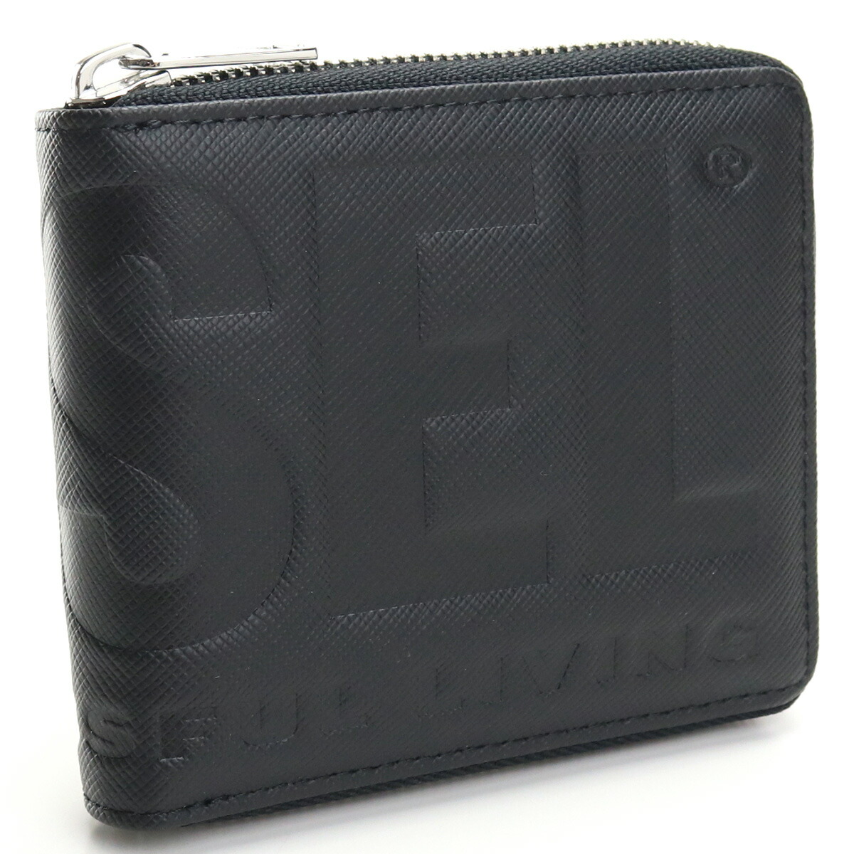 Brand Shop Ririka ディーゼル Diesel ラウンドファスナー ブランド財布 ブランドミニ財布 コンパクト財布 ブランドロゴ X P0408 T8013 ブラック Gsm 2