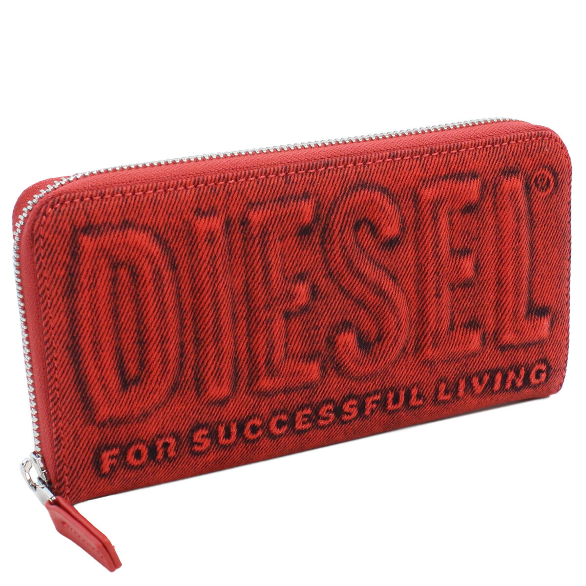 ディーゼル◆DIESEL◆メタルスタッズ ◆レザー二つ折り財布◆ユニセックス