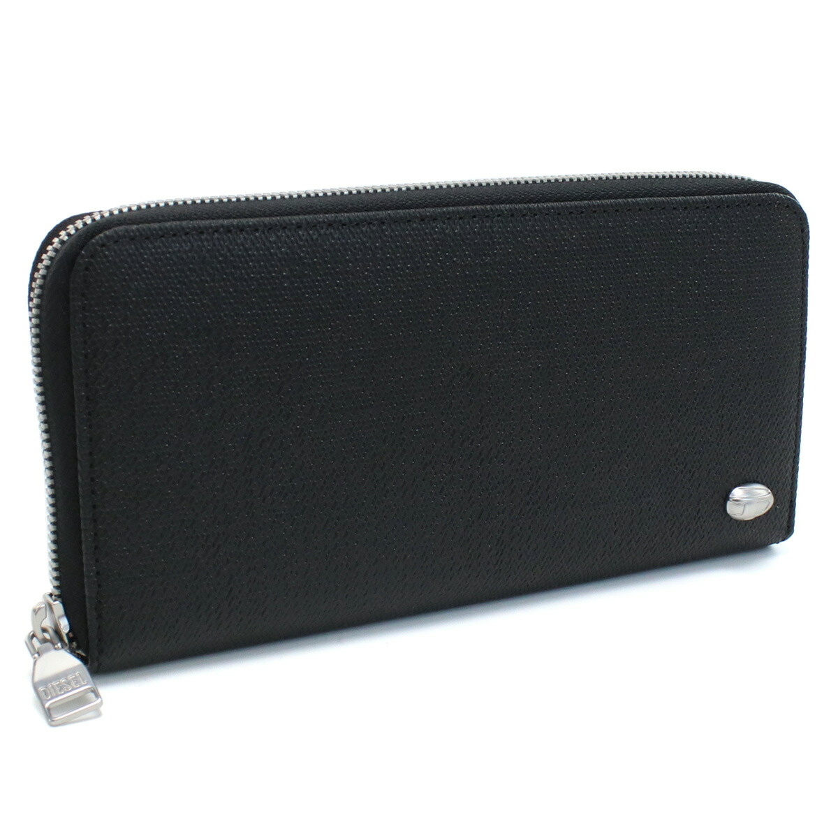 ディーゼル DIESEL  長財布 ラウンドファスナー TOUCHTURE X09667　P5588　T8013 ブラック wallet-01