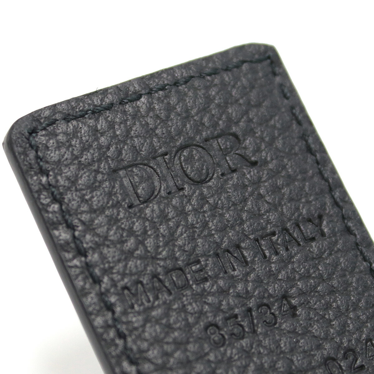 Christian Dior 三つ折り財布　クリーム・ボルドー系ブランドロゴ入り