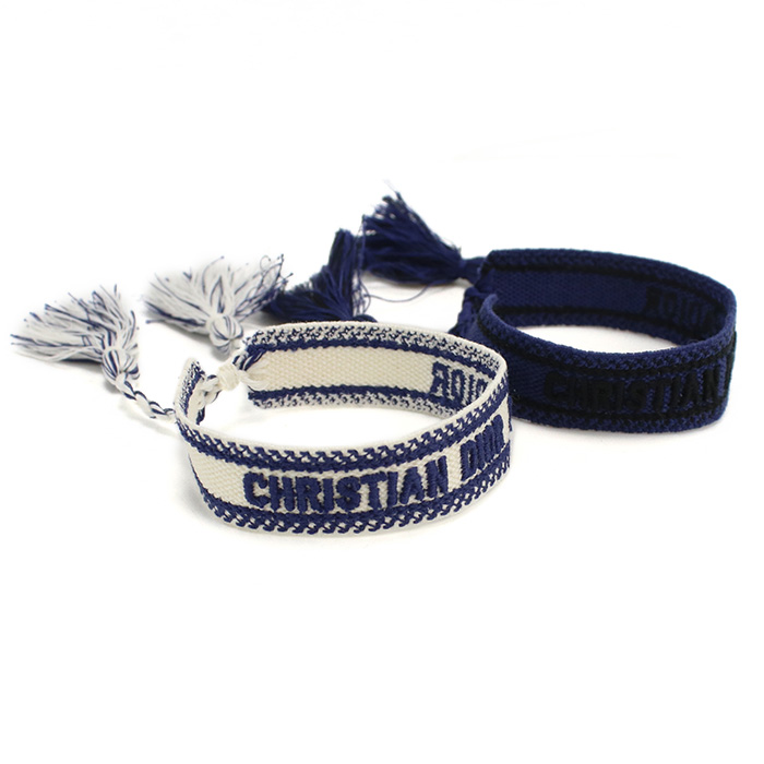 ディオール Christian Dior  ブレスレット セット バングル  J'ADIOR ディオール オブリーク ロゴB0961　ADRCO　29BBLU ブルー系 ホワイト系 accessory-01