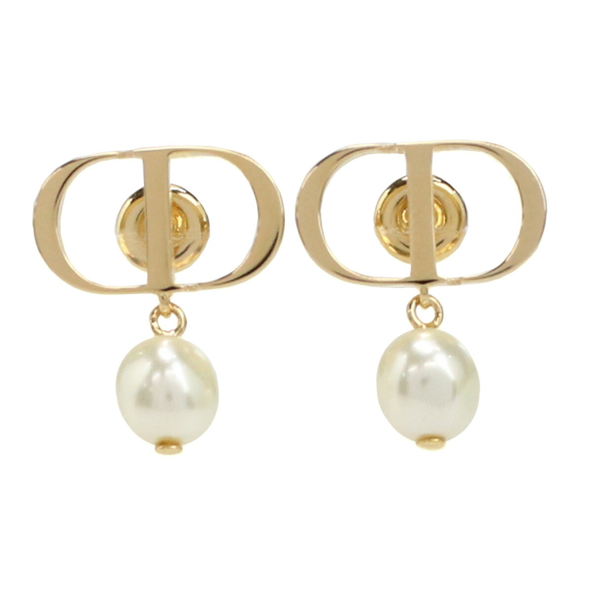 ディオール Christian Dior PETIT CD ピアス ブランド E1520 PTCRS D301 ゴールド系 accessory-01
