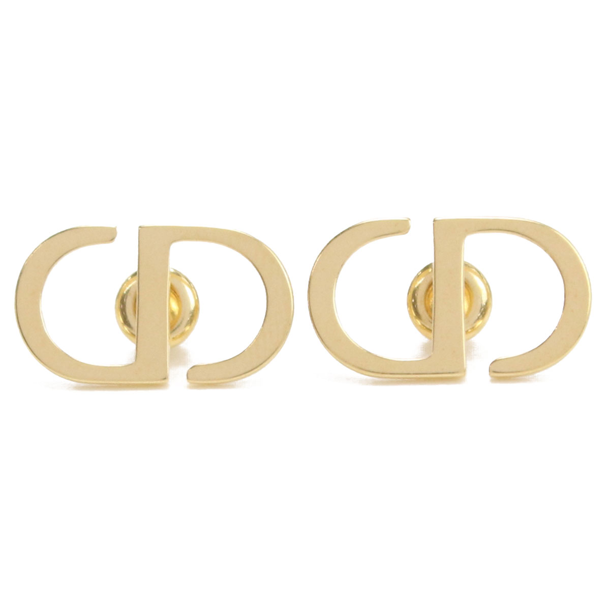 ディオール Christian Dior PETIT CD ｽﾀｯﾄﾞﾋﾟｱｽ ピアス ブランド E1742 PTCMT D300 ゴールド系 accessory-01