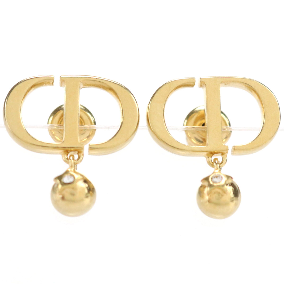 ディオール Christian Dior  ピアス ブランド アクセサリー ギフト レディース E2040 WOMCY D301 ゴールド系 accessory-01