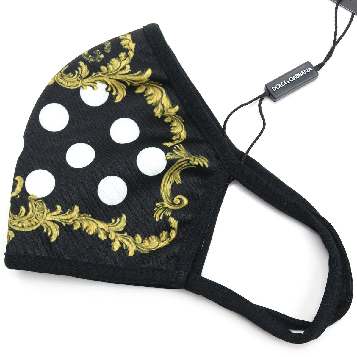 ブランドプラス ドルチェ ガッバーナ Dolce Gabbana メンズ マスク Fy349t Geq18 Hn2ui ブラック マルチカラー メンズ