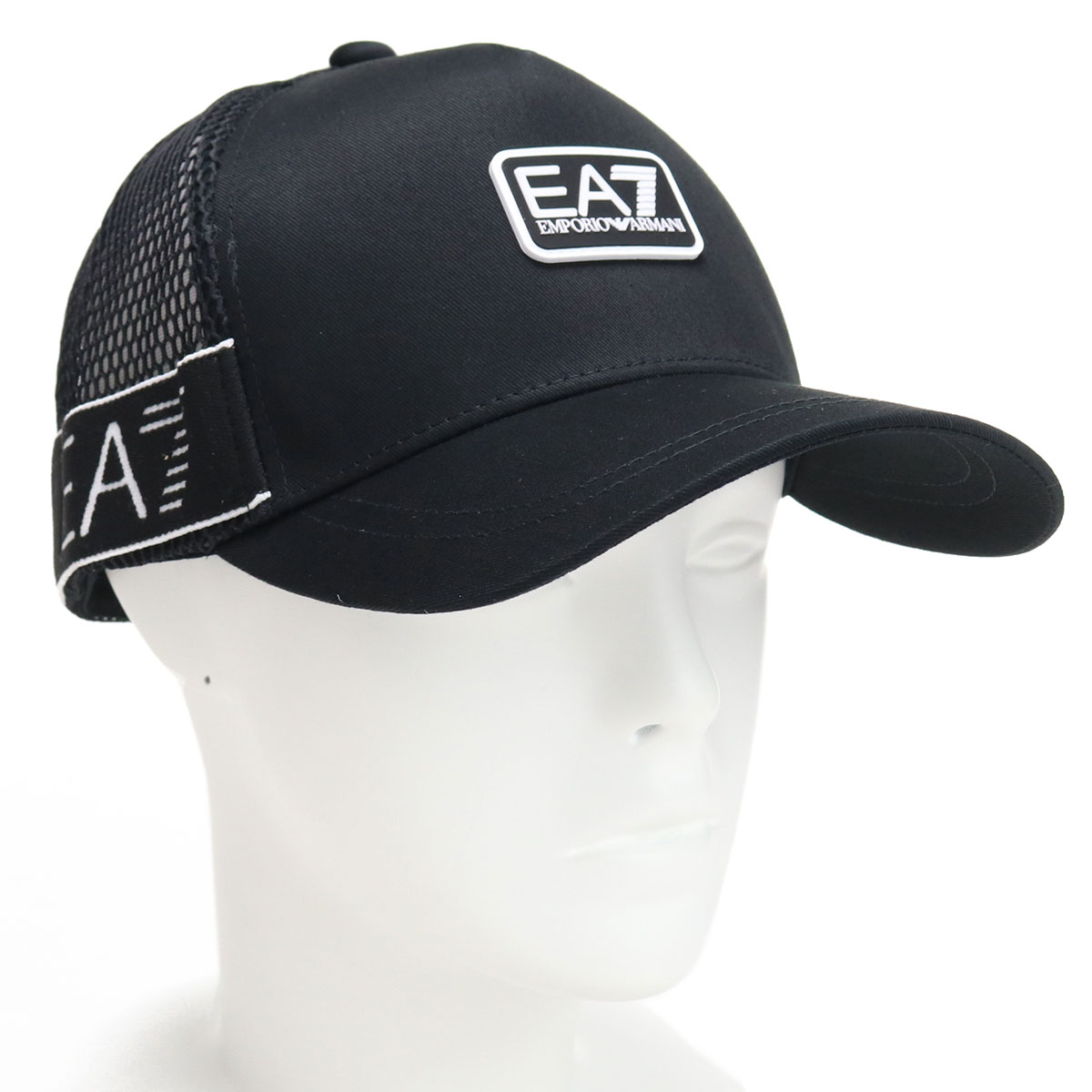 イーエーセブン EA7  メンズ ブランド キャップ 274992 2R103 00020 BLACK ブラック cap-01