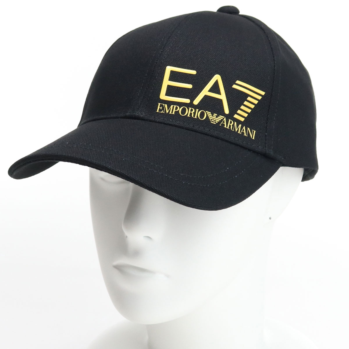 イーエーセブン EA7  メンズ－キャップ スポーツウェア 275936 0P010 77520 BLACK-GOLD cap-01