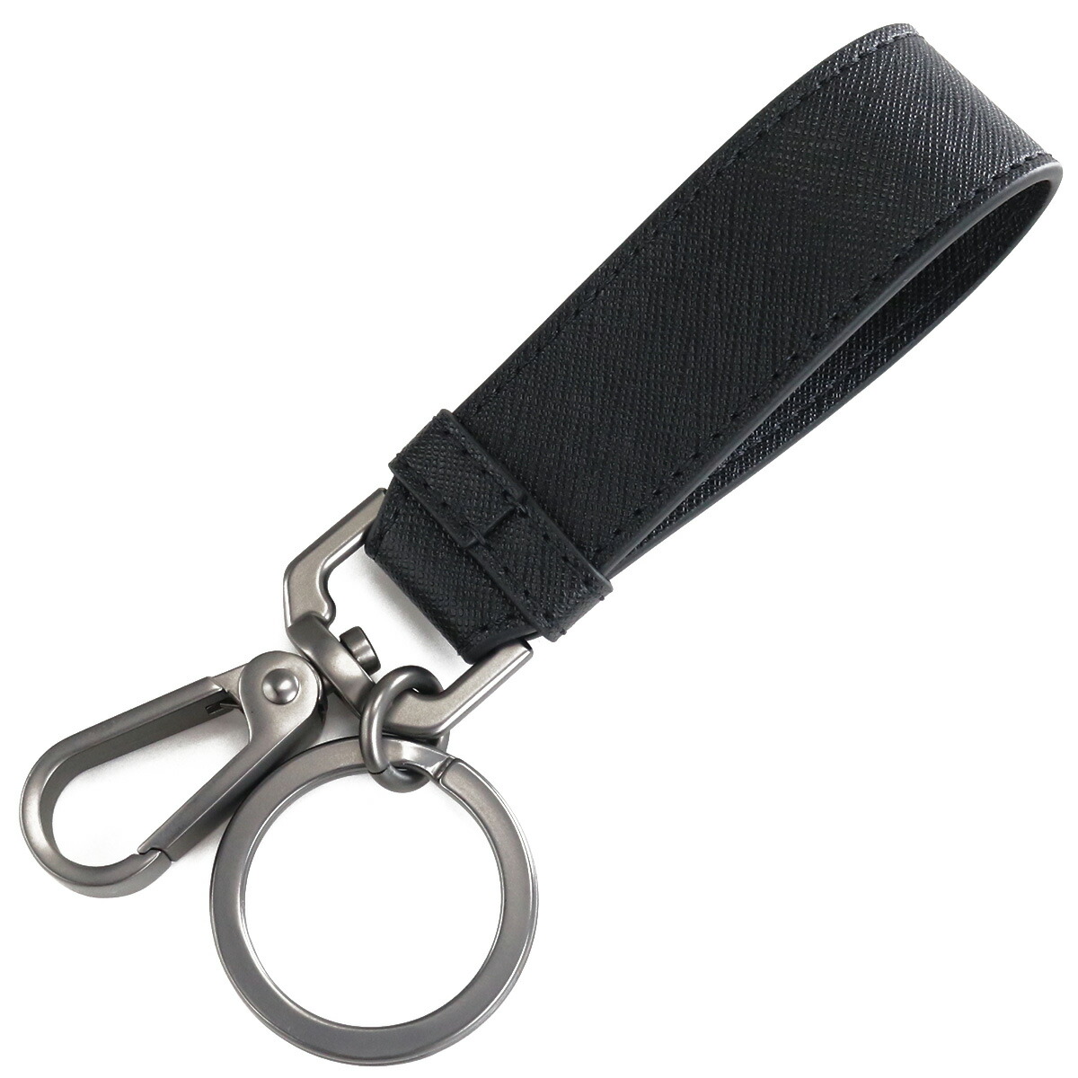 Armerie Boutique エンポリオ・アルマーニ EMPORIO ARMANI キーリング ブランドキーリング Y4R284 Y020V  81072 BLACK ブラック gsm-6