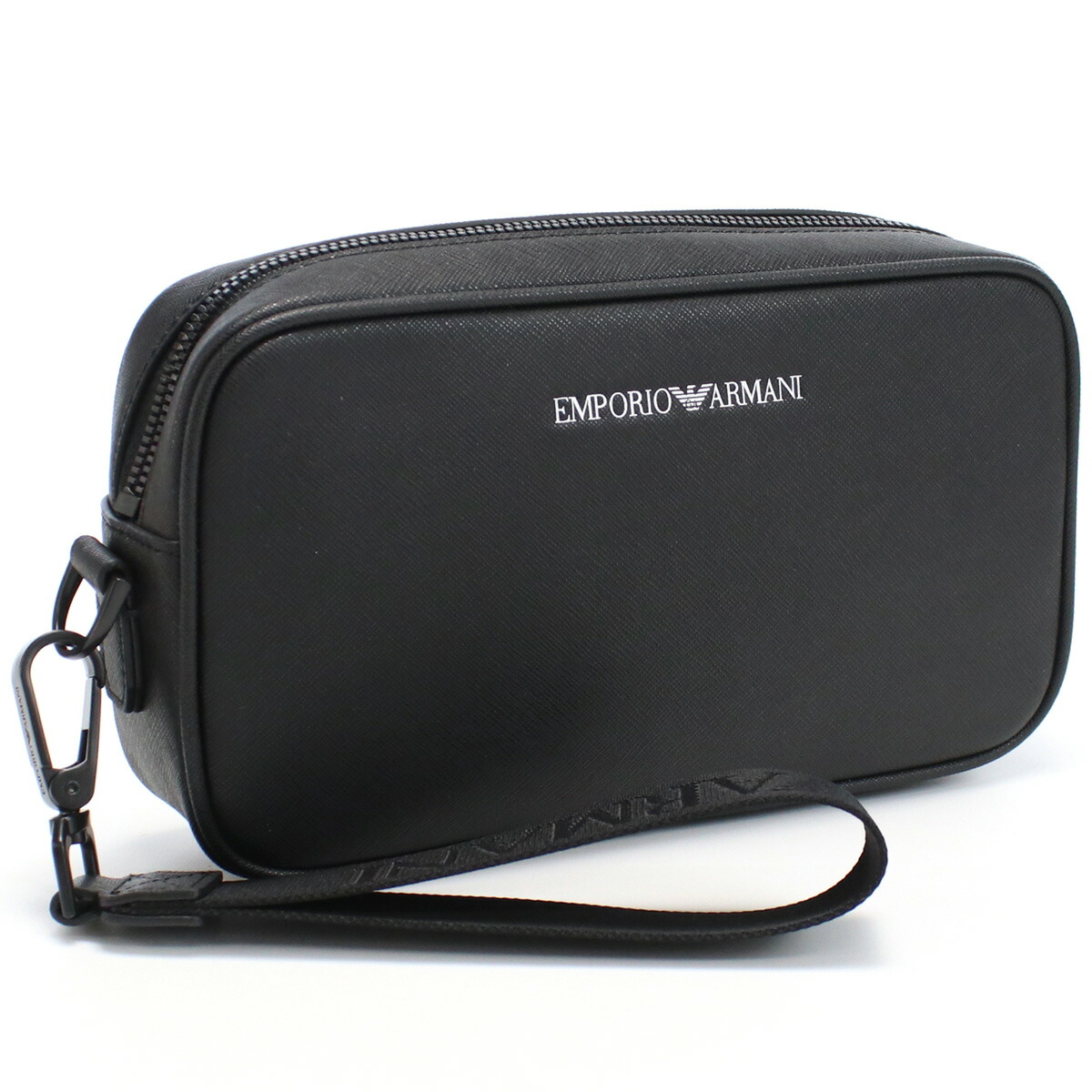エンポリオ・アルマーニ EMPORIO ARMANI  セカンドバッグ　ブランド イーグルマーク  Y4R356　Y020V　81072 BLACK ブラック bag-01