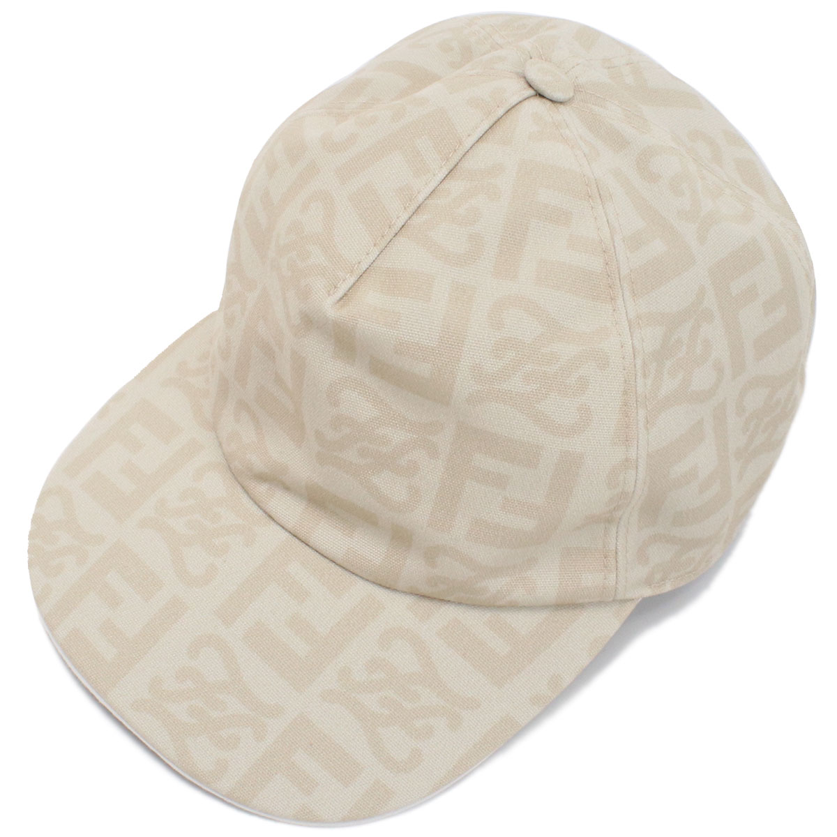 Armerie Boutique フェンディ FENDI メンズ－キャップ ブランド ズッカ柄 FXQ768 AIJN F0QB9 ベージュ系  cap-01