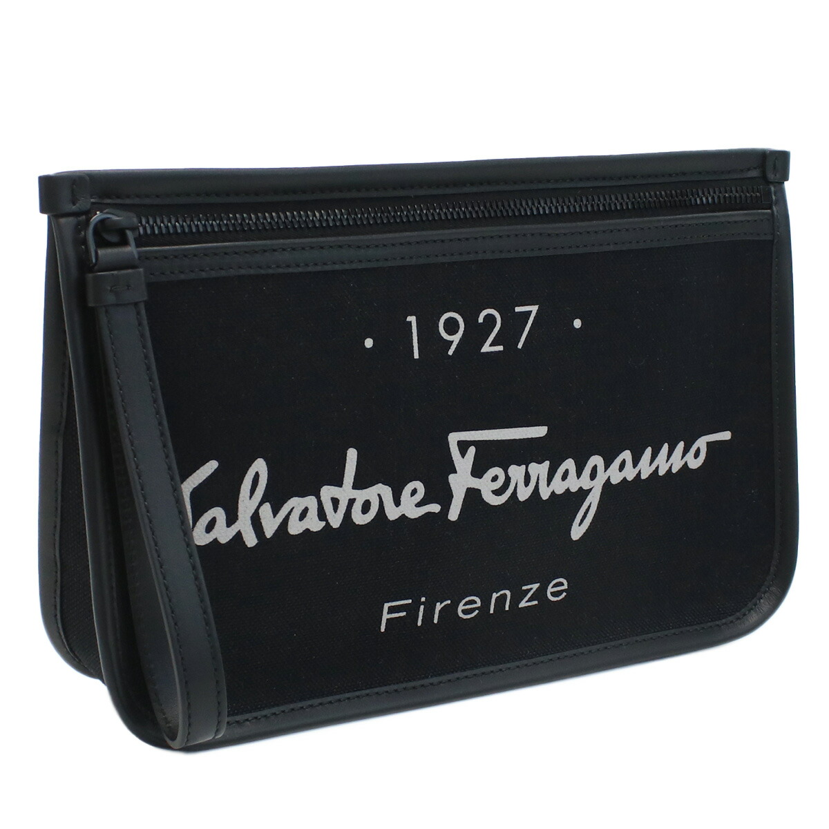 フェラガモ FERRAGAMO  クラッチバッグ ブランド 24-0971 0757845　NERO ブラック seco-01 bk-friday gif-03m