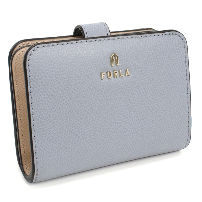 FURLA フルラ 二折財布小銭入付き WP00315 ARE000 3593S FURLA CAMELIA レディース ブルー