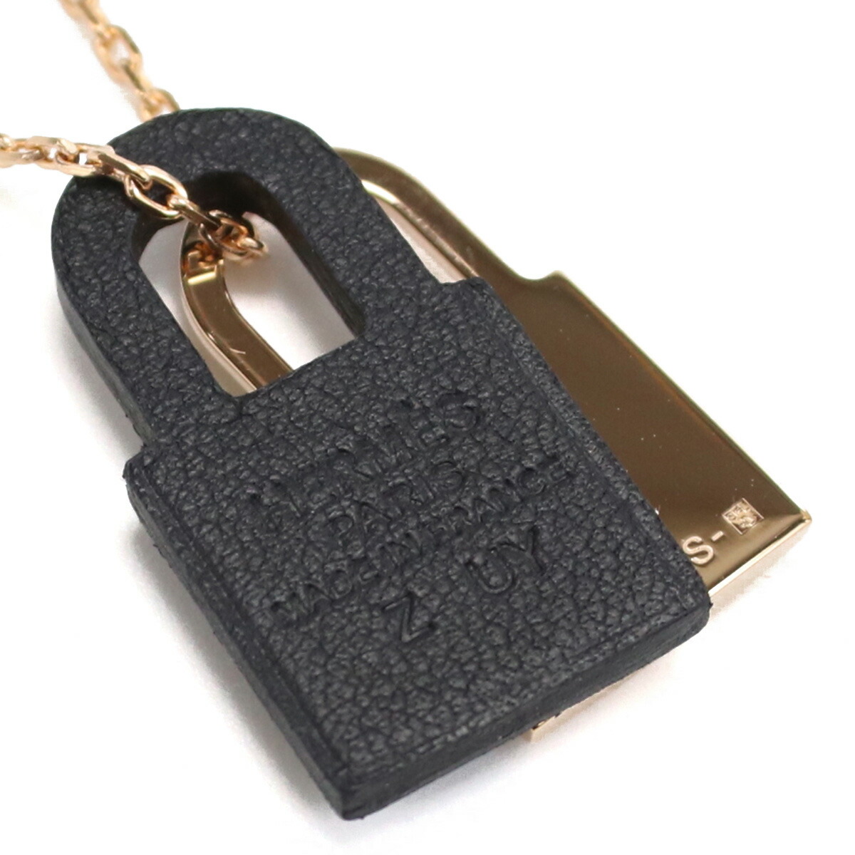 Armerie Boutique エルメス HERMES ペンダント ブランド ネックレス O KELLY H078852 ブラック  accessory-01