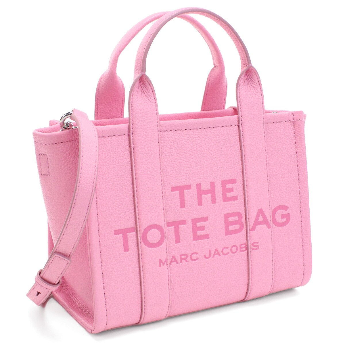 マーク　ジェイコブス MARC JACOBS MINI TRAVELER TOTE トートバッグ　ブランド H009L01SP21　691 FLURO CANDY PINK ピンク系　bag-01