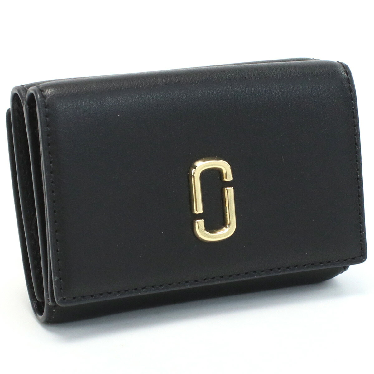 Armerie Boutique マーク・ジェイコブス MARC JACOBS THE TRIFOLD WALLET 三折財布小銭入付き ブランド  2S3SMP005S01 001 BLACK ブラック wallet-01 mini-01