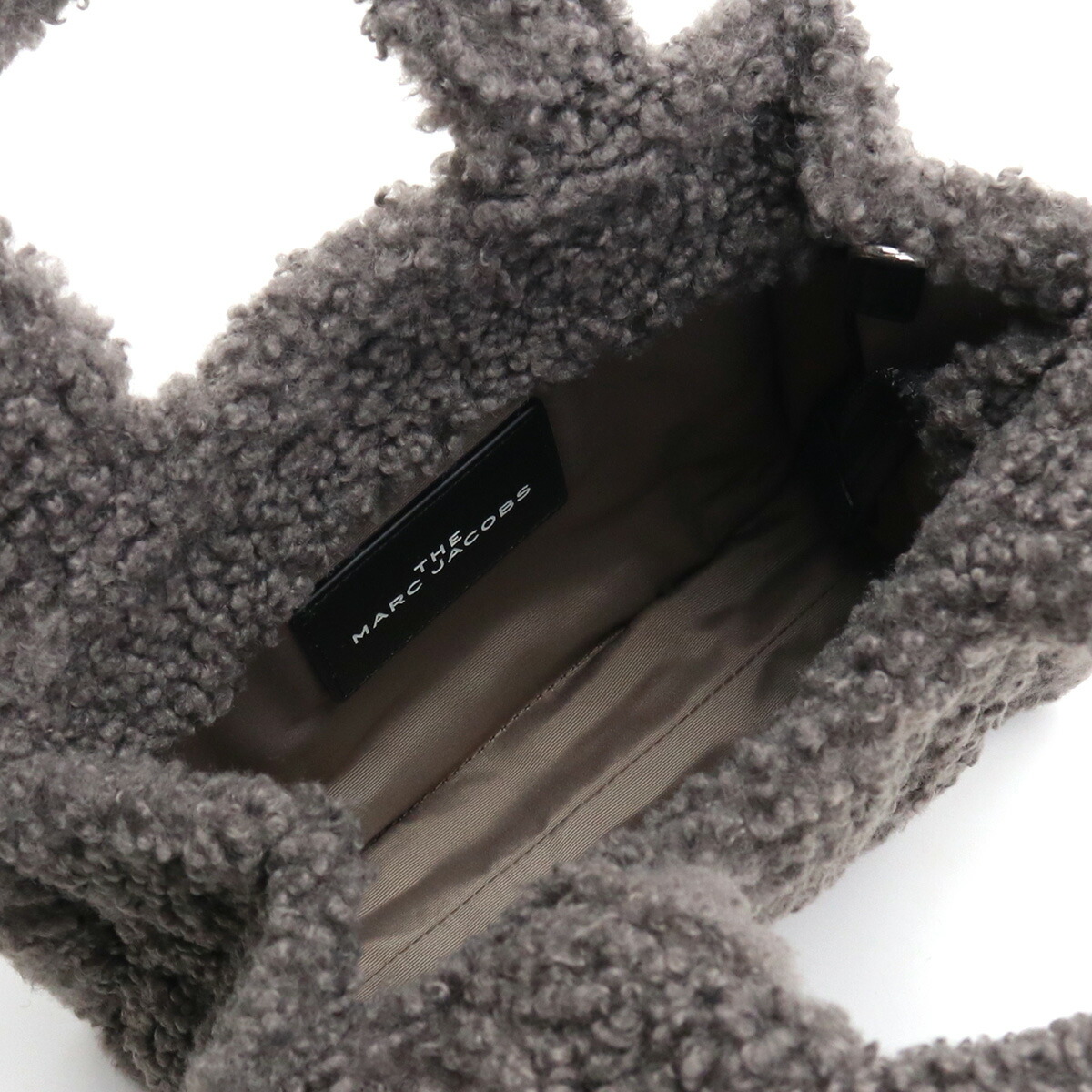 Armerie Boutique マーク・ジェイコブス MARC JACOBS トートバッグ ブランドバッグ ブランドロゴ H012M06FA21  051 THE TEDDY MINI TOTE BAG 2way GREY グレー系 bag-01