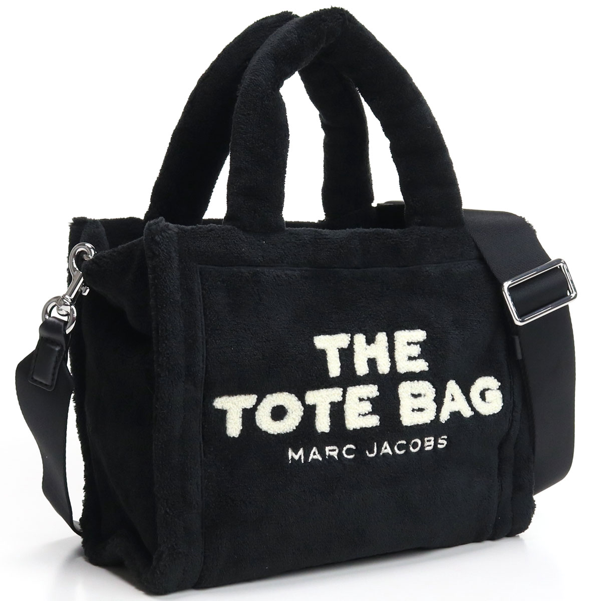 マークジェイコブス MARC JACOBS THE MINI TOTE  トートバッグ H058M06PF22　001 THE TERRY MINI TOTE BAG 新作 BLACK ブラック bag-01