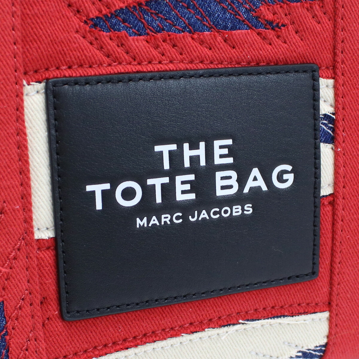 ブランドプラス マーク・ジェイコブス MARC JACOBS THE SMALL TOTE トートバッグ ブランド H059M12FA22 646  RED DENIM MULTI レッド系 bag-01