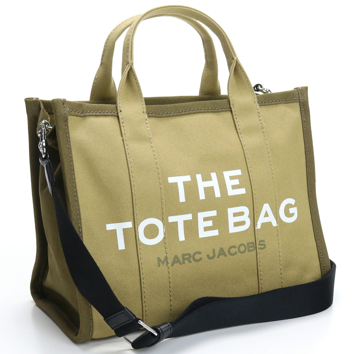 22SS新作 マーク・ジェイコブス MARC JACOBS  トートバッグ ブランドバッグ H063M01RE21　373 THE TOTE SLATE GREEN MULTI カーキ系  bag-01