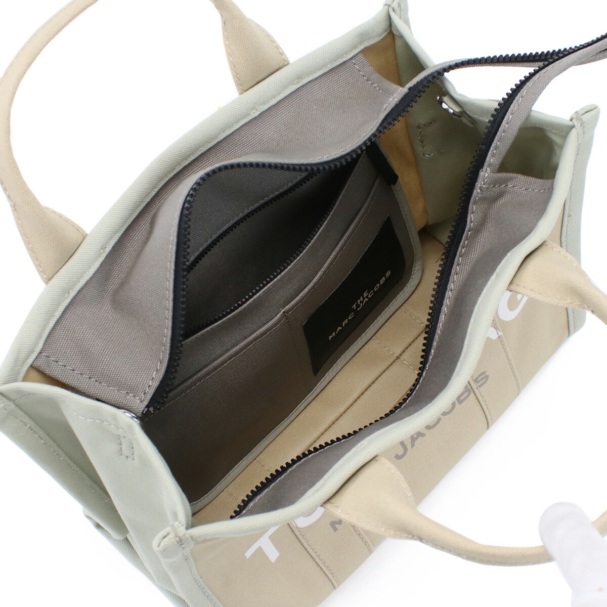 ブランドプラス マークジェイコブス MARC JACOBS THE SMALL TOTE トートバッグ ブランド バッグ H063M01RE21  261 BEIGE MULTI ベージュ系 bag-01