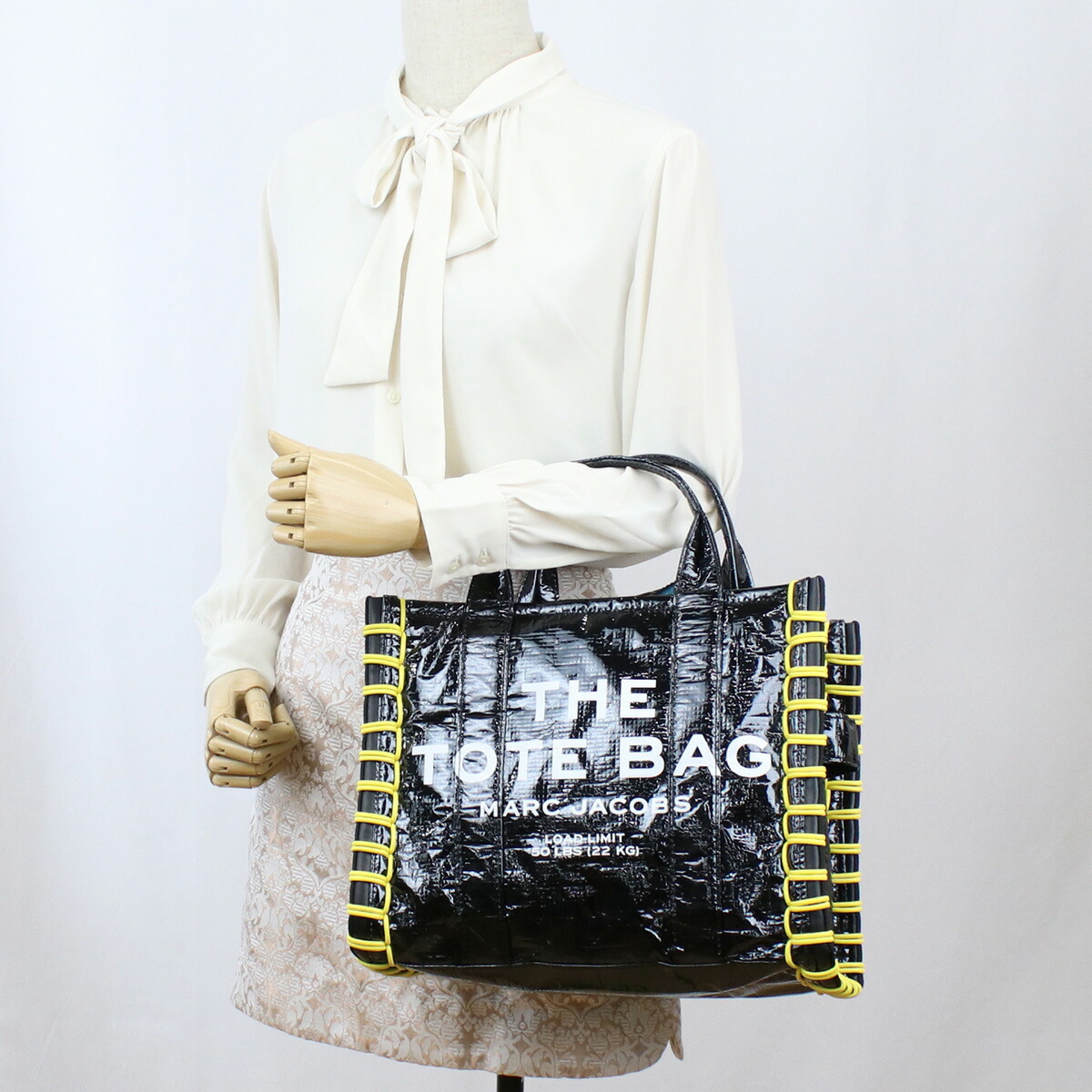 Armerie Boutique / マーク・ジェイコブス MARC JACOBS THE SMALL TOTE トートバッグ ブランド 通学  ママバッグ H067M06PF22 001 BLACK ブラック bag-01