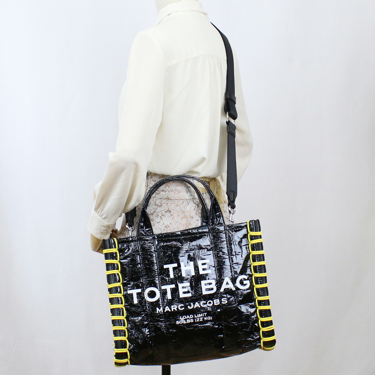 Armerie Boutique / マーク・ジェイコブス MARC JACOBS THE SMALL TOTE トートバッグ ブランド 通学  ママバッグ H067M06PF22 001 BLACK ブラック bag-01