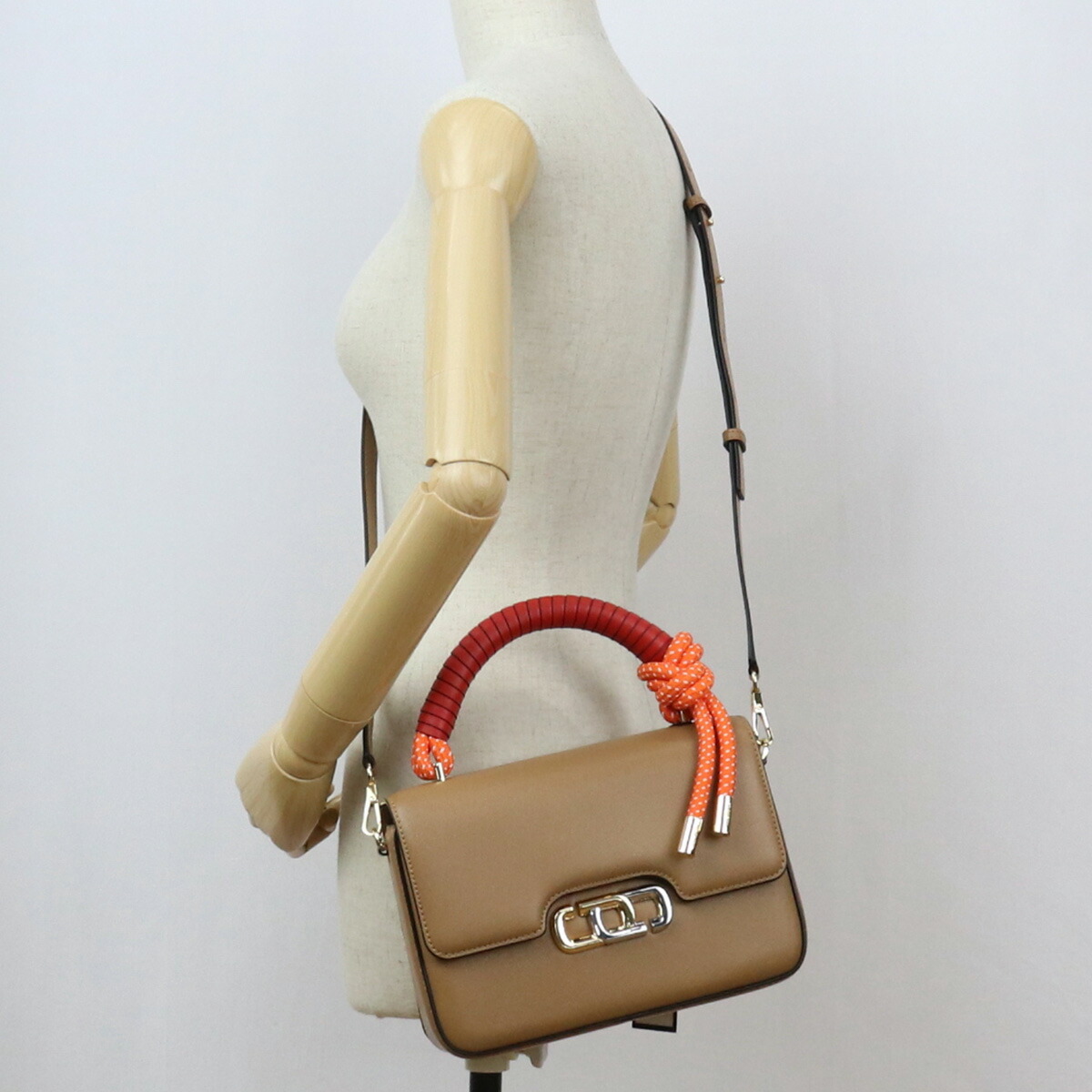 阿部商店 / マーク・ジェイコブス MARC JACOBS ハンドバッグ M0017067 205 DIRTY CHAI ブラウン系 レディース