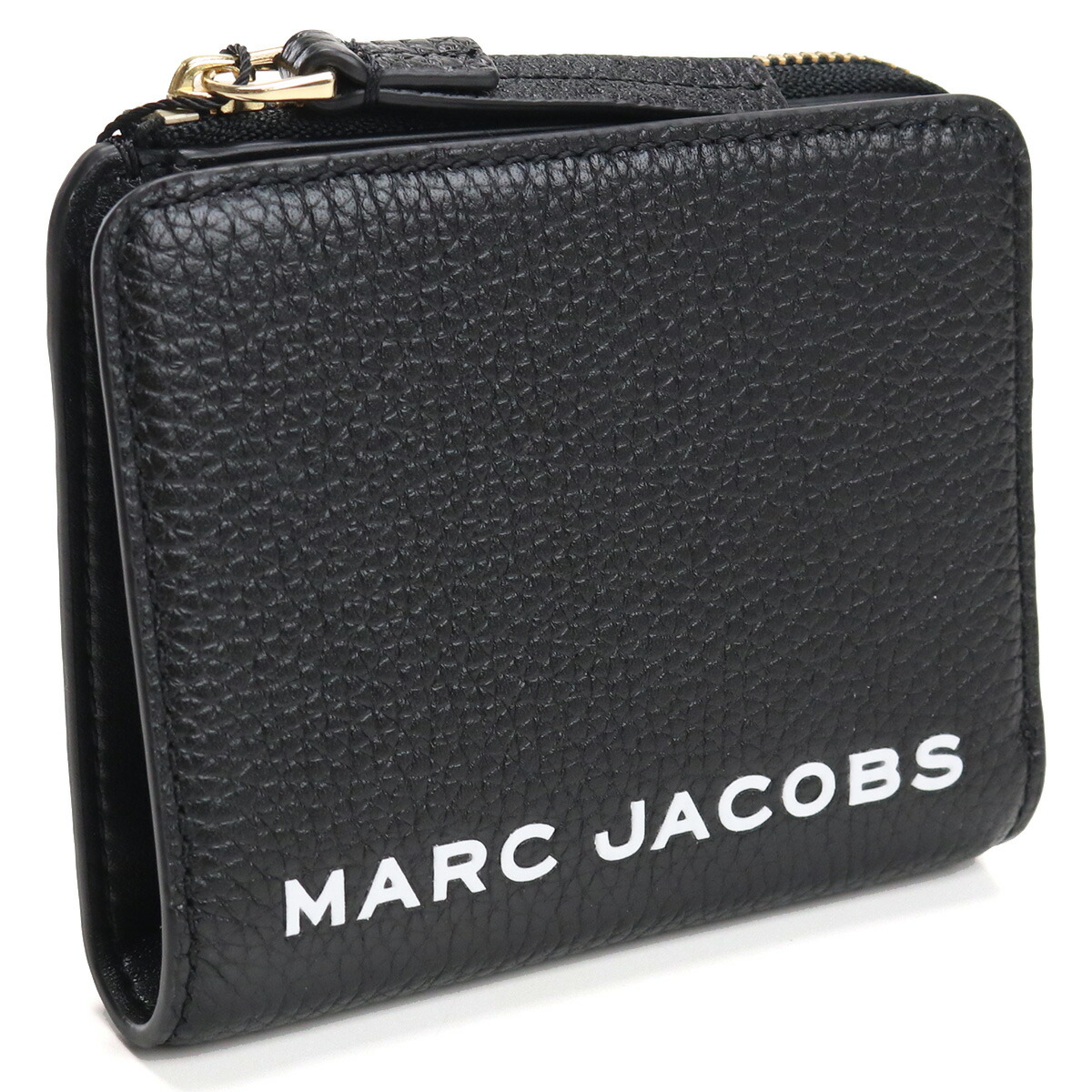 マーク・ジェイコブス MARC JACOBS  2つ折り財布 コンパクト財布 ブランド 財布 M0017140　008 NEW BLACK ブラック gsw-2 mini-01