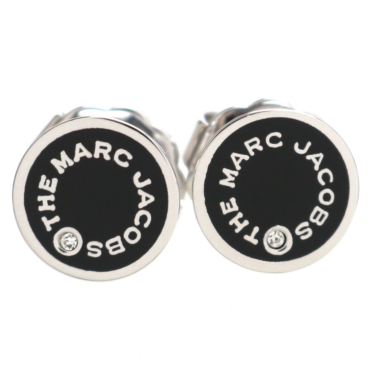 マーク・ジェイコブス MARC JACOBS  ピアス ブランドアクセサリー ブランドロゴ M0017169　003 Black/Silver ブラック gsw-5